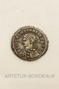 Follis Constantin II — vue 1