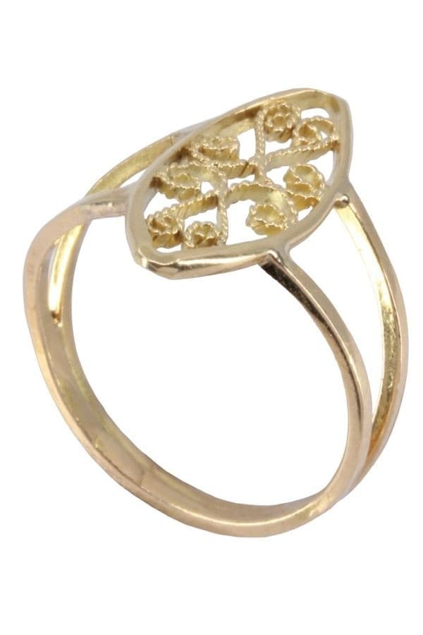 BAGUE MODERNE FILIGRANE — vue 6