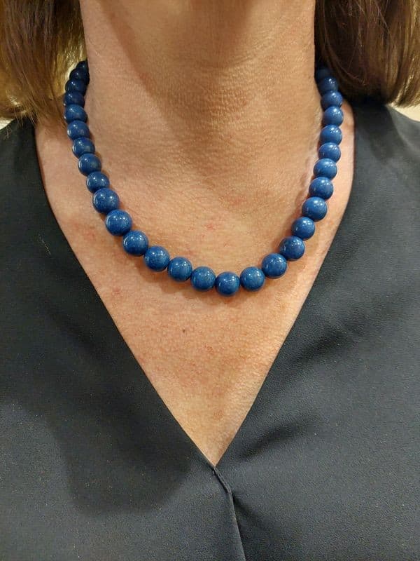 COLLIER LAPIS LAZULI — vue 2