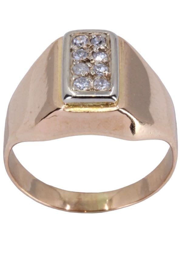 CHEVALIÈRE ENFANT DIAMANTS — vue 1