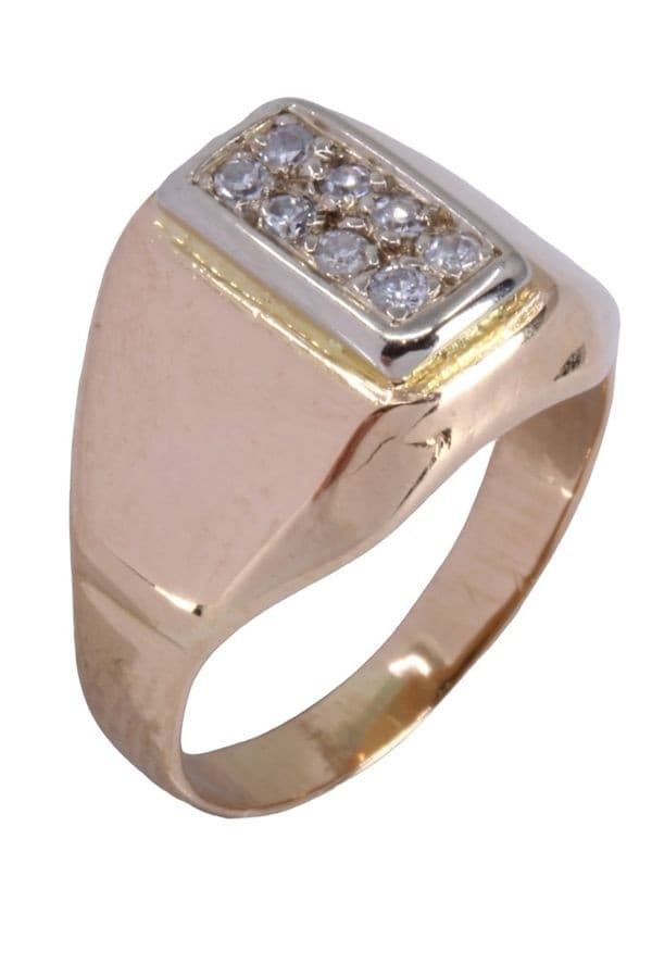 CHEVALIÈRE ENFANT DIAMANTS — vue 3