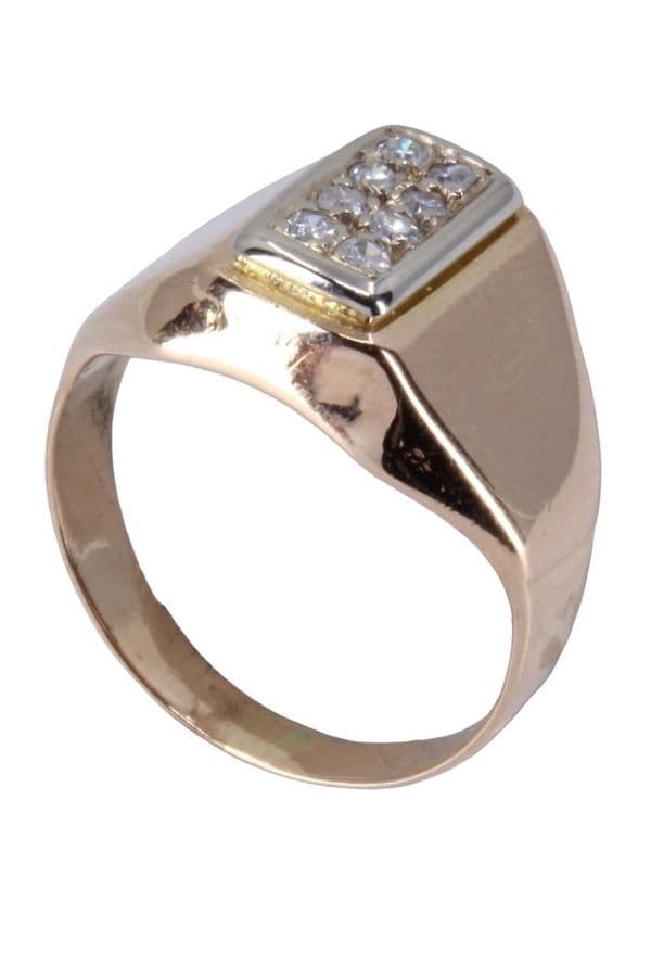CHEVALIÈRE ENFANT DIAMANTS — vue 5
