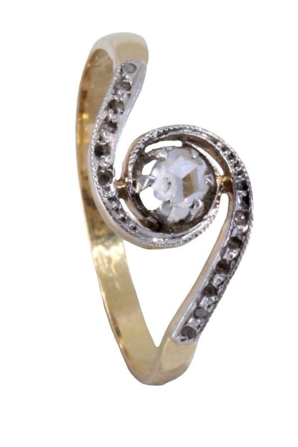 BAGUE TOURBILLON DIAMANTS — vue 5