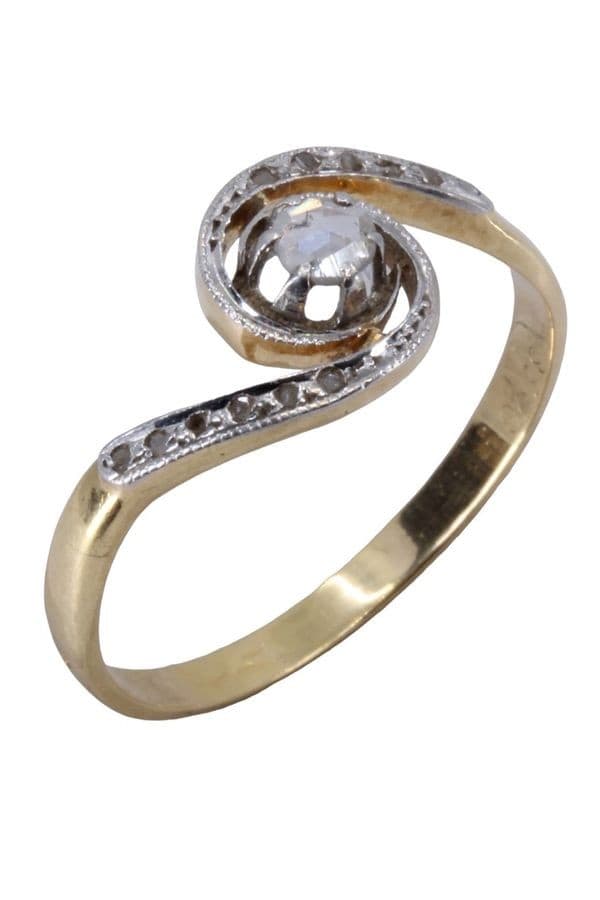 BAGUE TOURBILLON DIAMANTS — vue 4