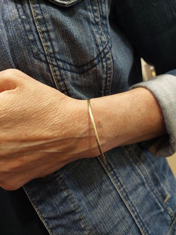 BRACELET JONC RIGIDE — vue 2