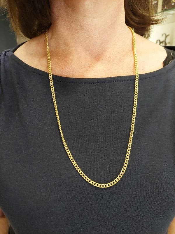 CHAINE ANCIENNE MAILLE GOURMETTE — vue 2
