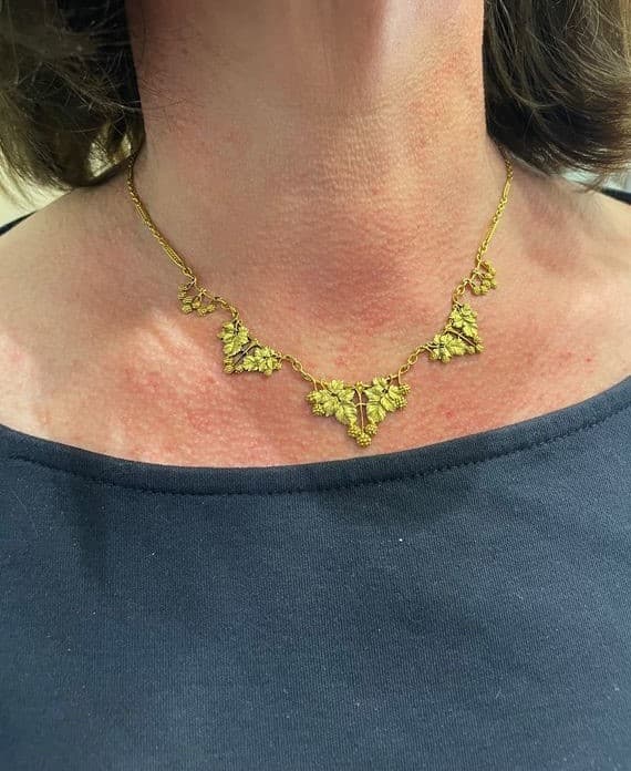 COLLIER COLLERETTE ANCIEN — vue 2