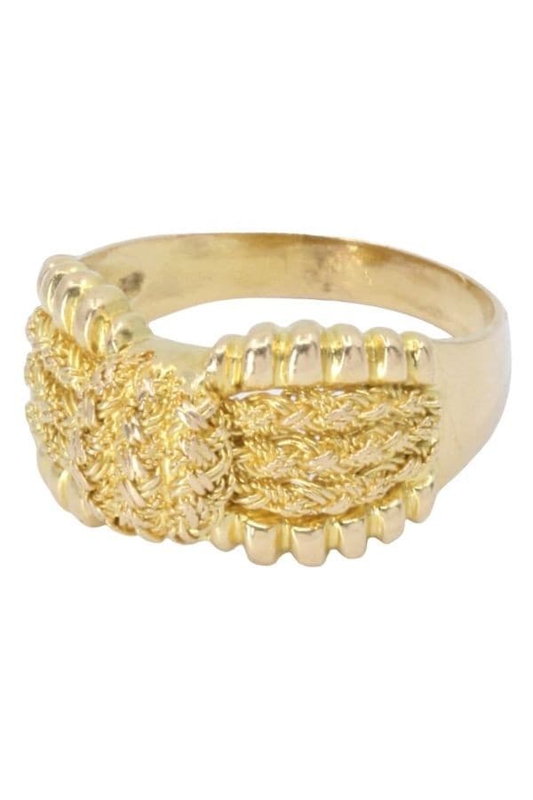 BAGUE ANCIENNE NŒUD — vue 6