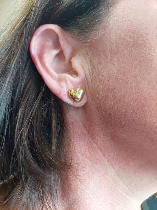 BOUCLES D'OREILLES CŒURS — vue 2
