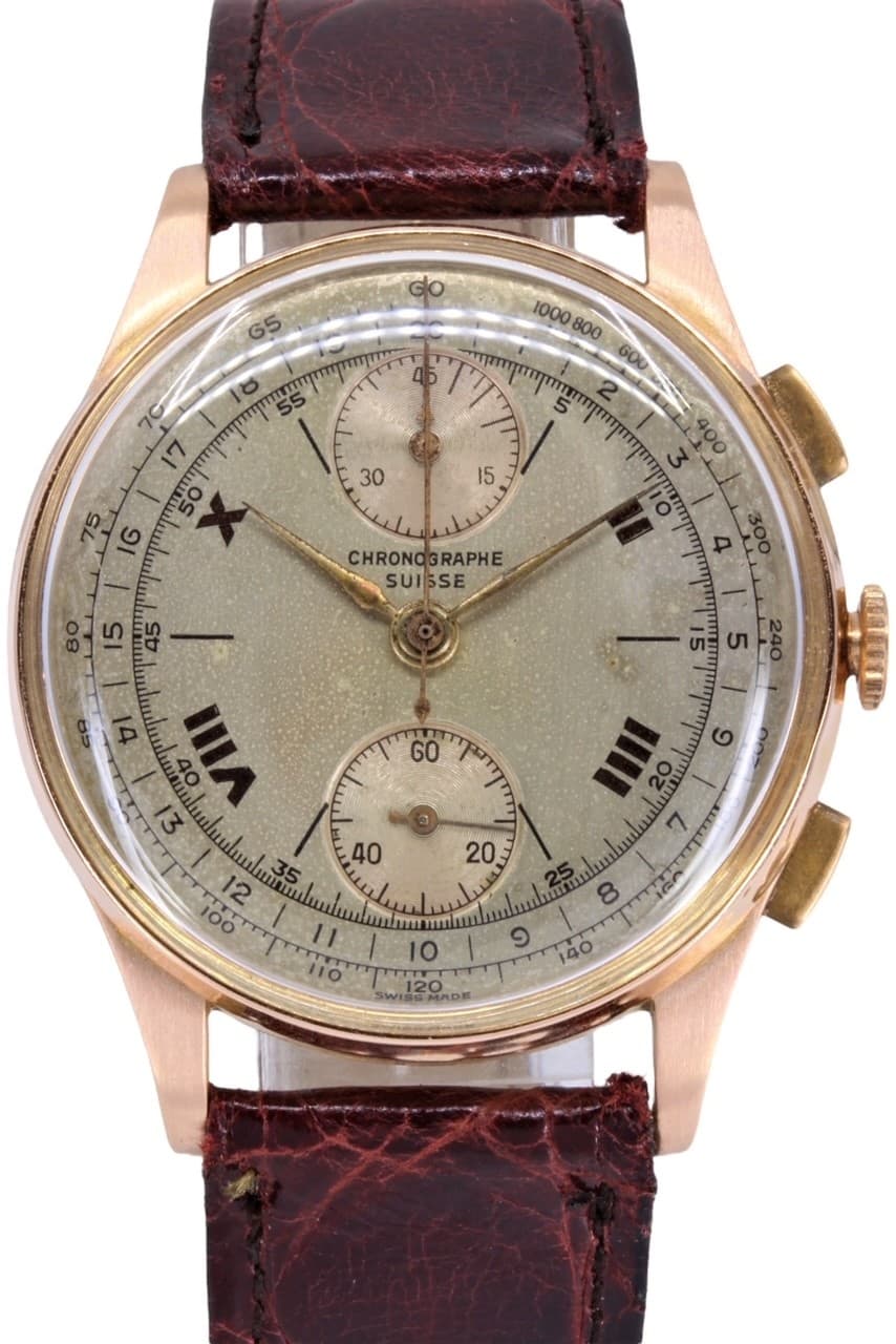 CHRONOGRAPHE SUISSE - OR 18K — vue 1