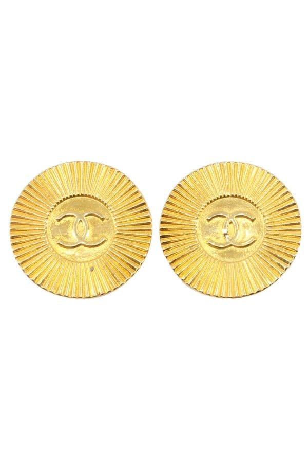 BOUTONS DE MANCHETTES SIGNÉS CHANEL — vue 1