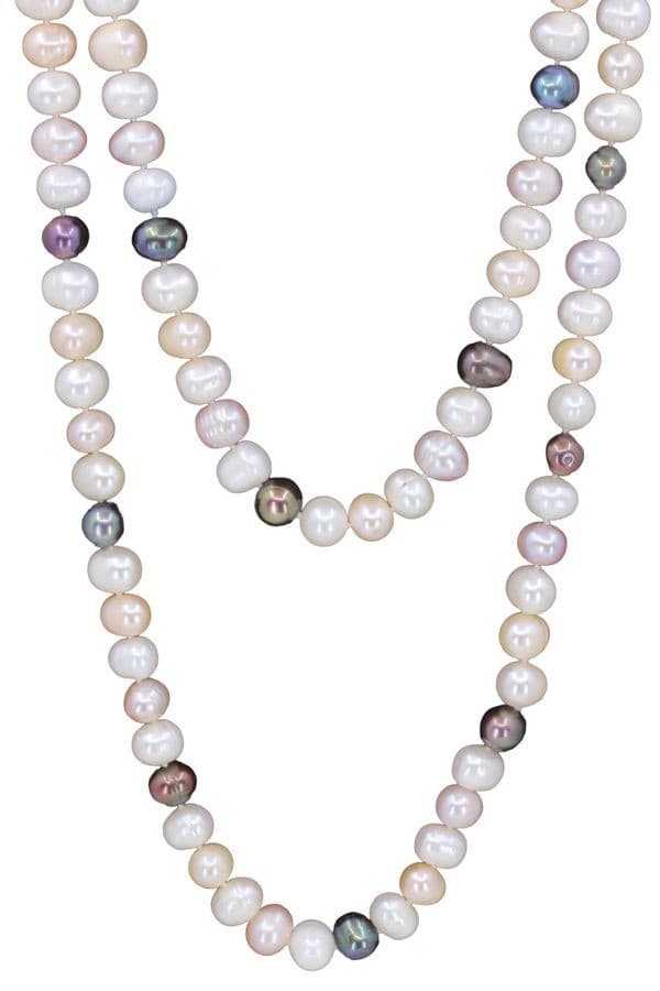 SAUTOIR PERLES BAROQUES — vue 1