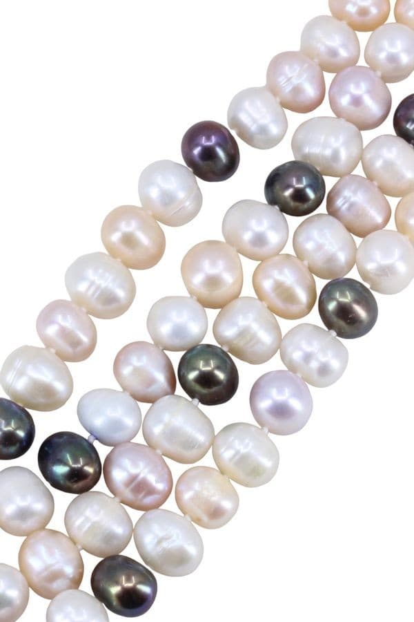 SAUTOIR PERLES BAROQUES — vue 3