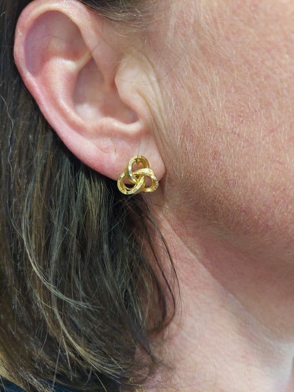 BOUCLES D'OREILLES NŒUDS — vue 2
