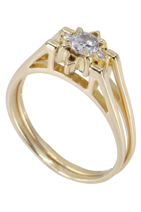 BAGUE RÉVERSIBLE DIAMANTS — vue 6