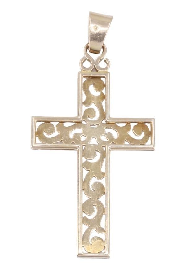 CROIX ANCIENNE AJOURÉE — vue 3