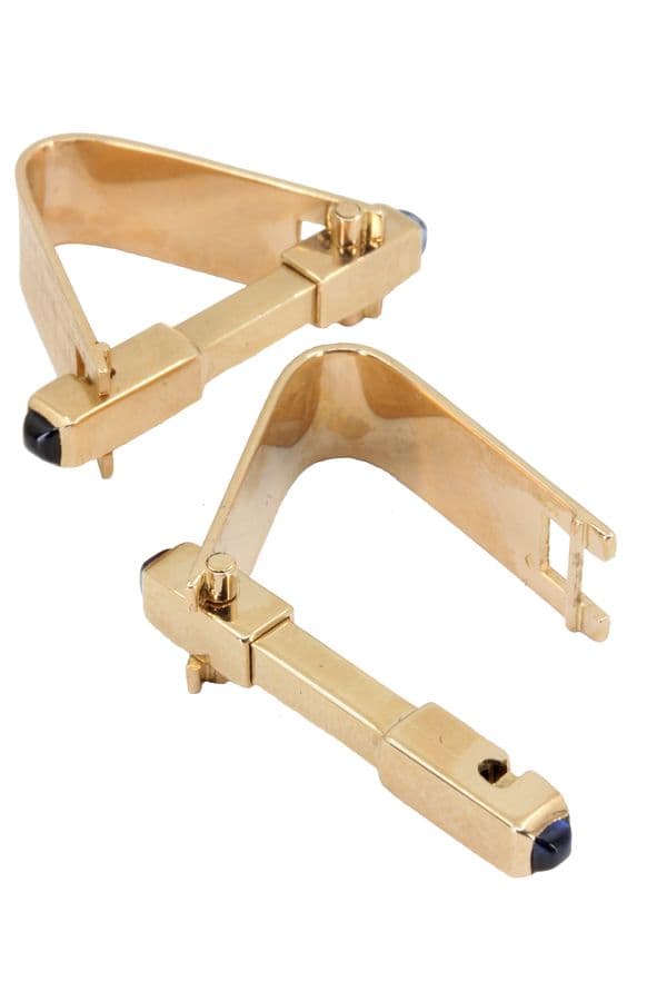 BOUTONS DE MANCHETTES SAPHIRS — vue 3