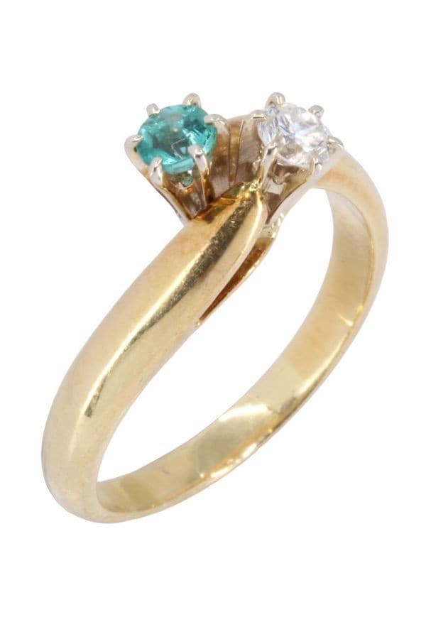TOI ET MOI ÉMERAUDE ET DIAMANT — vue 5