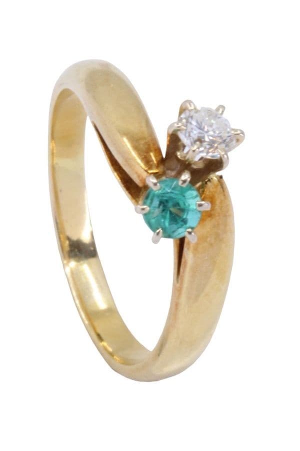 TOI ET MOI ÉMERAUDE ET DIAMANT — vue 4
