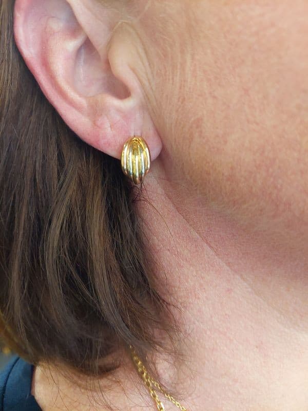 BOUCLES D'OREILLES 3 ORS — vue 2