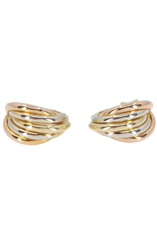 BOUCLES D'OREILLES 3 ORS — vue 3