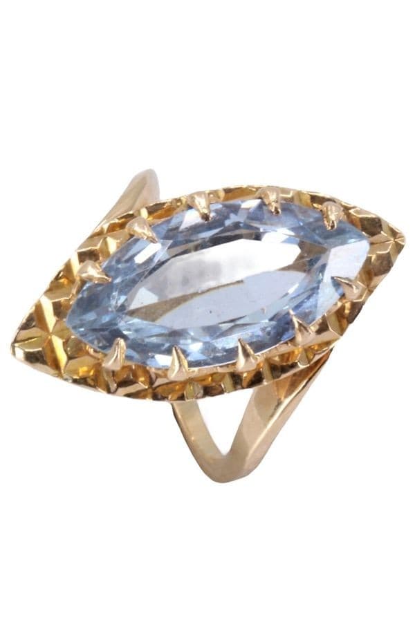 BAGUE MODERNE TOPAZE — vue 5