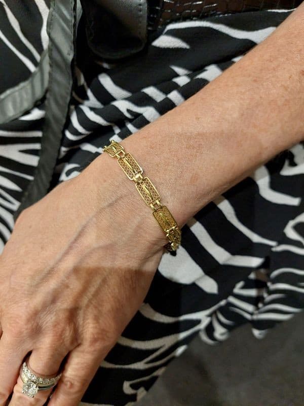 BRACELET ANCIEN FILIGRANE — vue 2