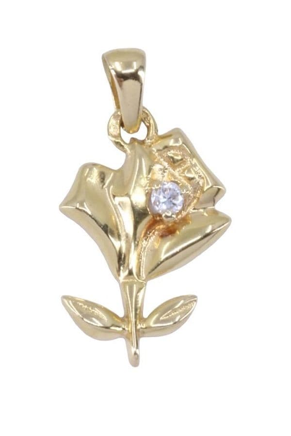 PENDENTIF LANCÔME FLEUR  DIAMANT — vue 1