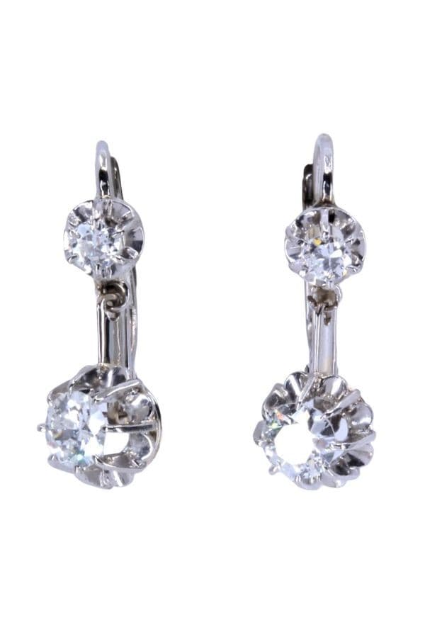 DORMEUSES ANCIENNES DIAMANTS — vue 1