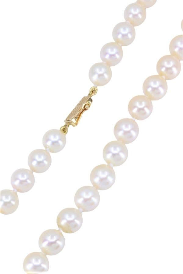 COLLIER DE PERLES CHOKER — vue 3