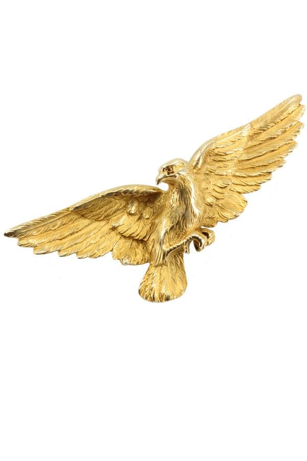 BROCHE AIGLE ANCIENNE — vue 1