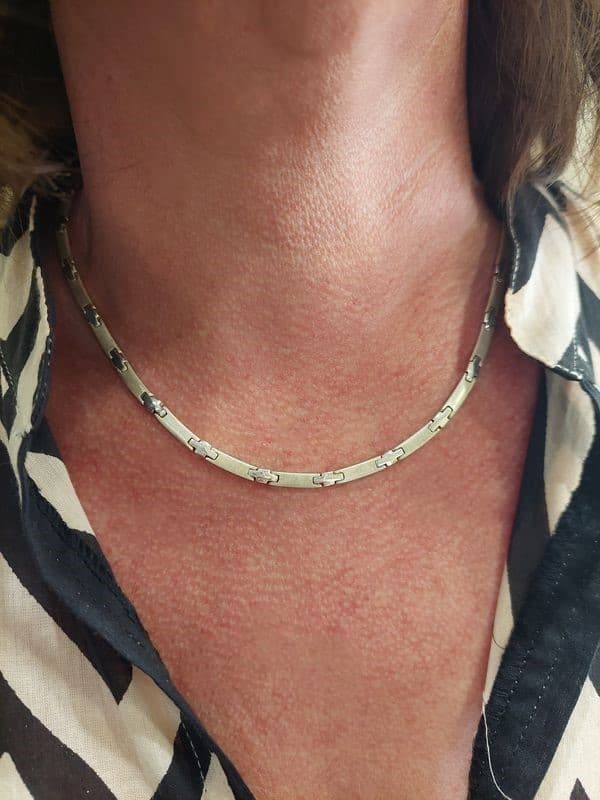 COLLIER ARGENT — vue 2
