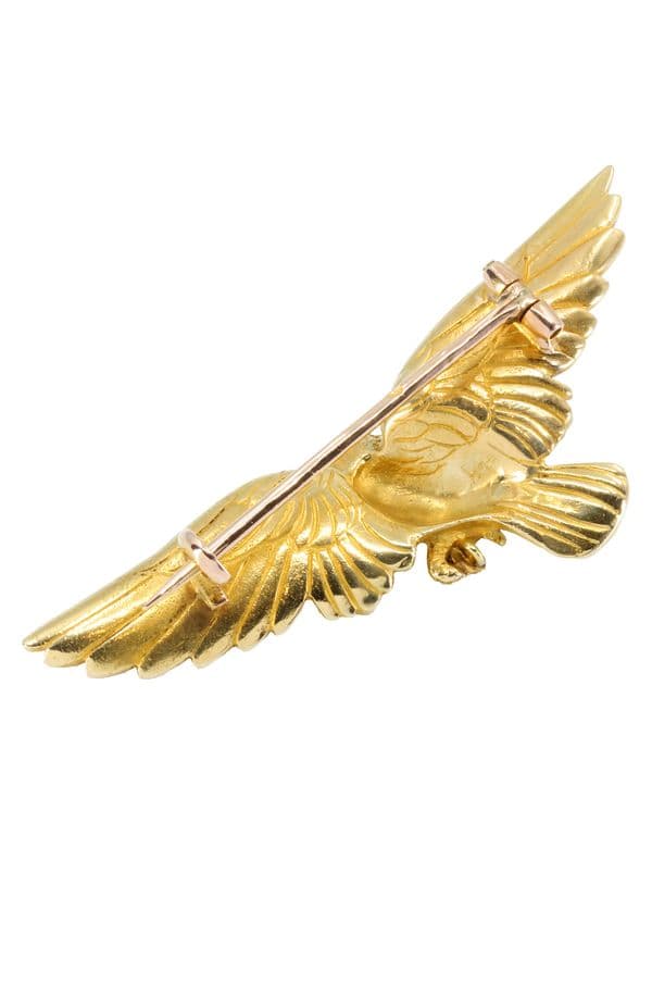 BROCHE AIGLE ANCIENNE — vue 2