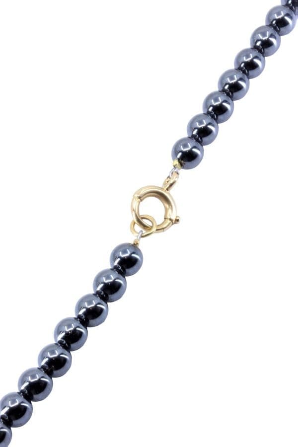 COLLIER HÉMATITE — vue 3