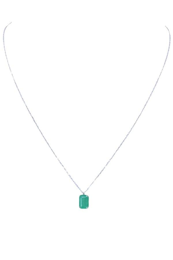 COLLIER ÉMERAUDE — vue 1