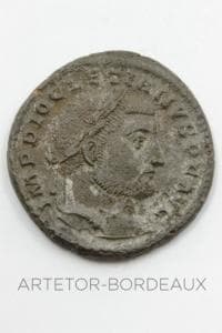 Follis ou nummus Diocletien — vue 1