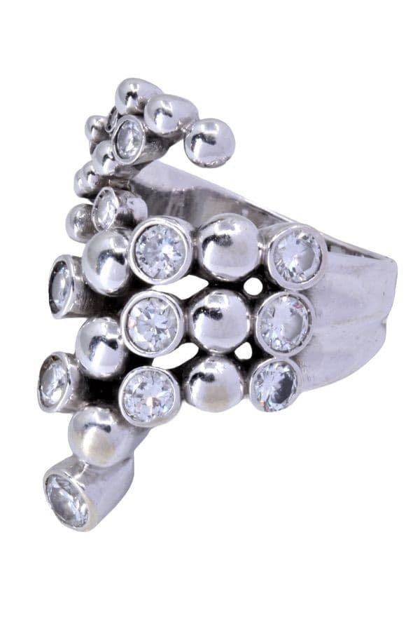 BAGUE DE CRÉATEUR DIAMANTS — vue 5