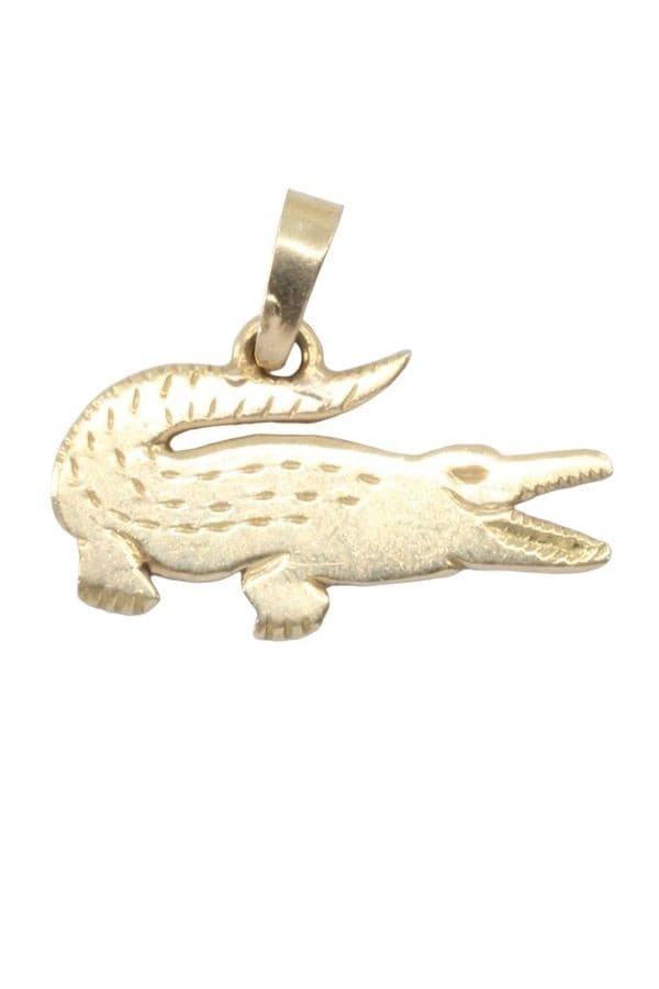 PENDENTIF CROCODILE — vue 1