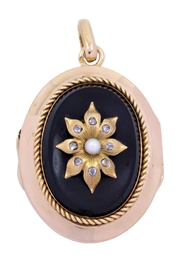 PENDENTIF PORTE PHOTO ANCIEN — vue 1