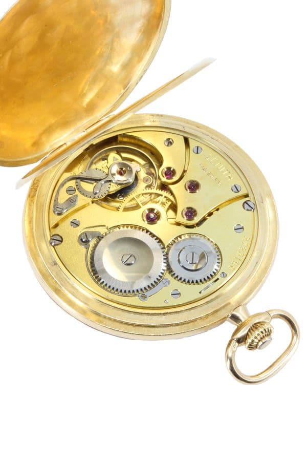 MONTRE DE POCHE EXTRA-PLATE ZENITH — vue 4