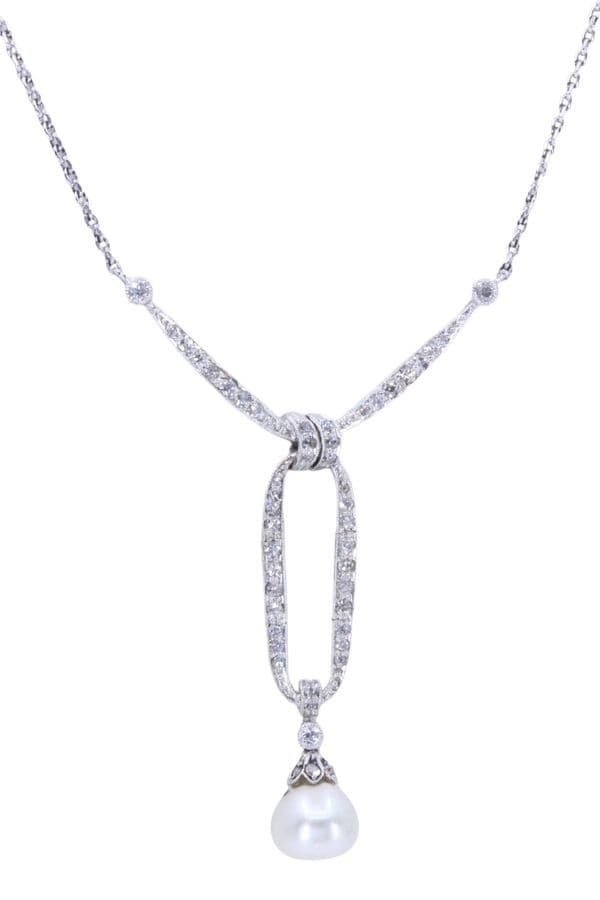COLLIER ART-DÉCO DIAMANTS — vue 3