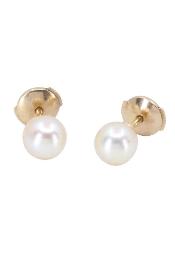 BOUCLES D'OREILLES PERLES — vue 3