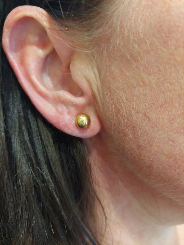 BOUCLES D'OREILLES BOULES — vue 2