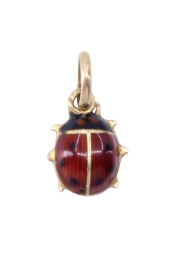 PENDENTIF COCCINELLE — vue 1