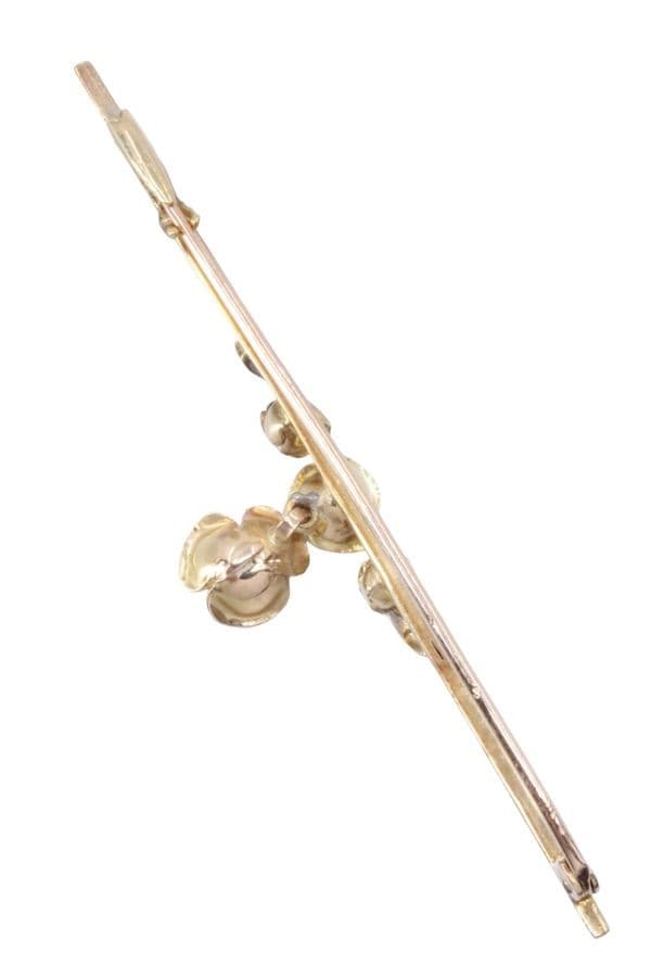 BROCHE ROSES ART-NOUVEAU — vue 3