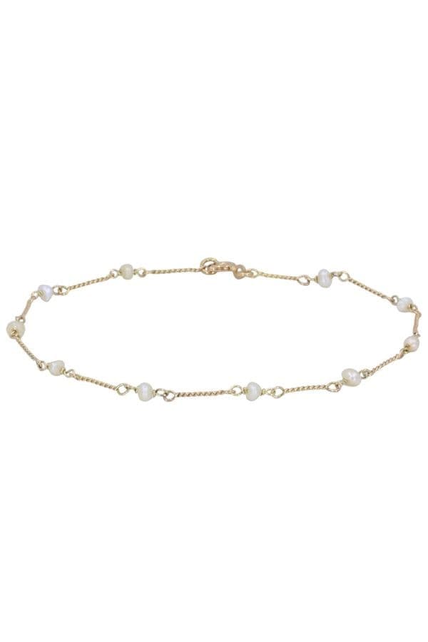 BRACELET ANCIEN PERLES — vue 1