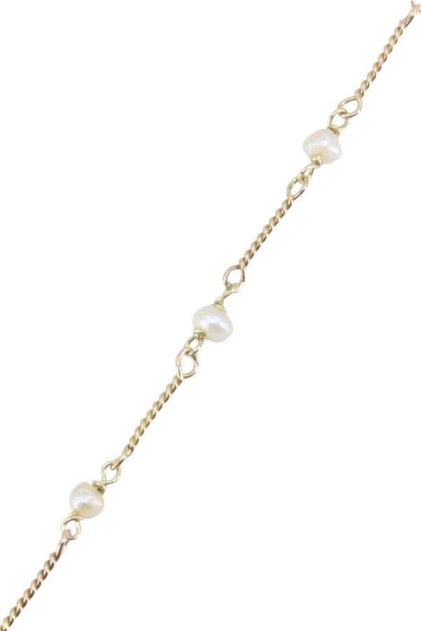 BRACELET ANCIEN PERLES — vue 3