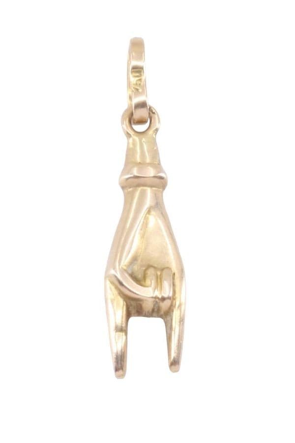 PENDENTIF MANO CORNUTO — vue 1