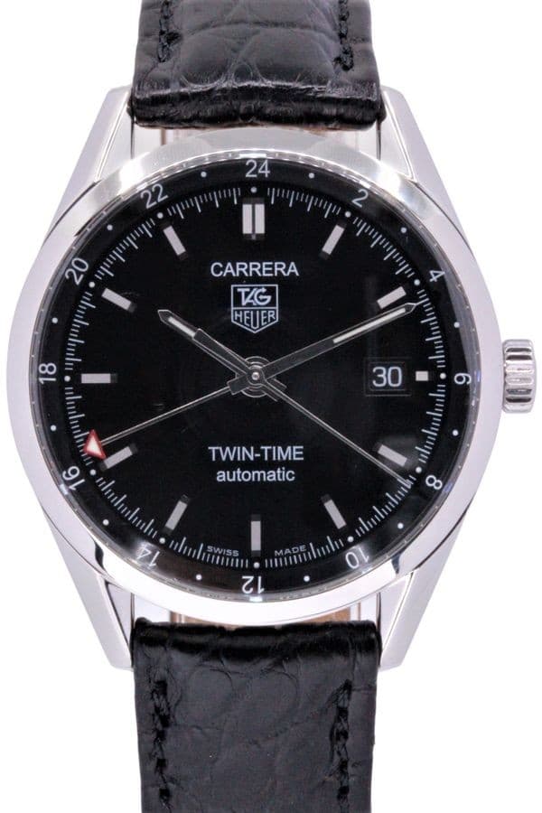 TAG HEUER CARRERA TWIN-TIME — vue 1