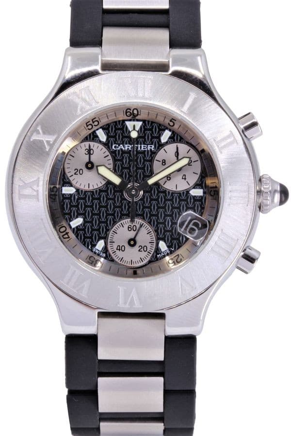 CARTIER 21 CHRONOSCAPH — vue 1